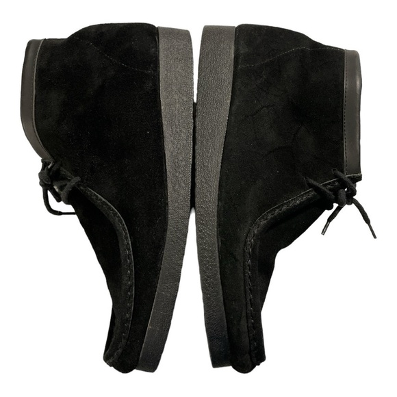 Hunkers Wallabees Style Black Suede Shoes. Size 11 Made in Spain main image 5